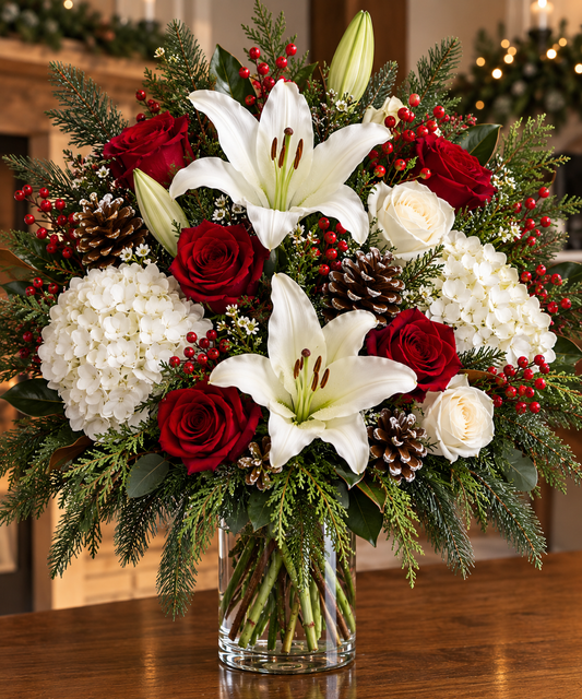 Seasonal Christmas Arrangement